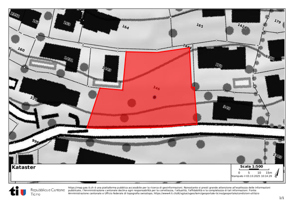 Bauland mit 180° See-und Fernsicht / Terreno edificabile con vista panoramica a 180° sul lago e sui dintorni 7