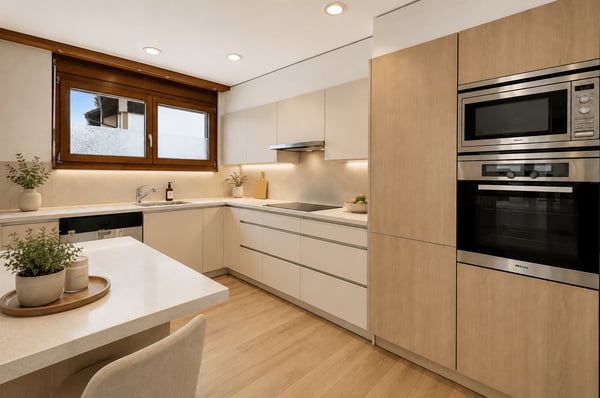 6.5 Zimmer-Doppeleinfamilienhaus mit viel Platz und Potenzial in Kindhausen 5