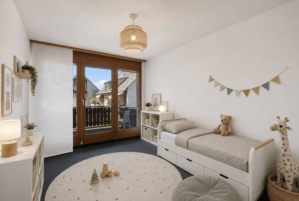 6.5 Zimmer-Doppeleinfamilienhaus mit viel Platz und Potenzial in Kindhausen 9