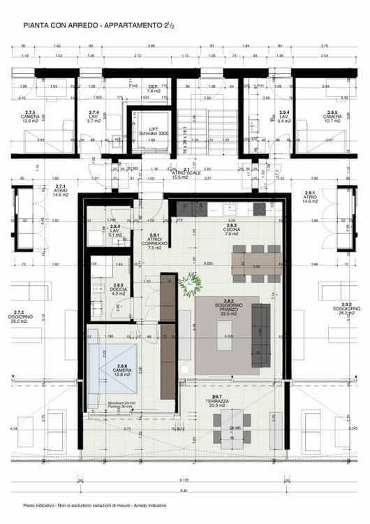 LOSONE - Affittasi appartamento con posteggio in autorimessa 3