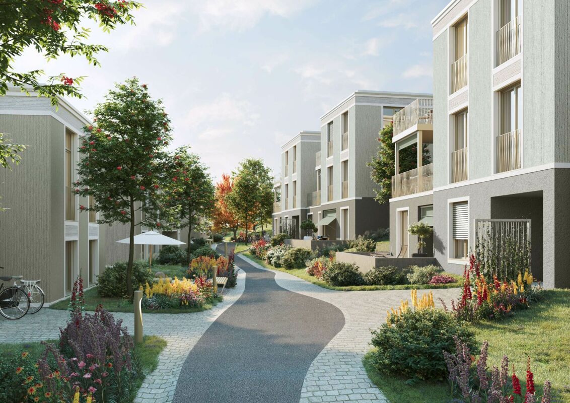 Appartement de jardin unique de 4,5 pièces