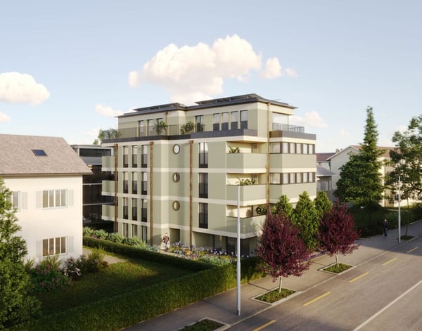 Neubau: 1.5-Zimmer-Attikawohnung mit zwei Dachterrassen 9