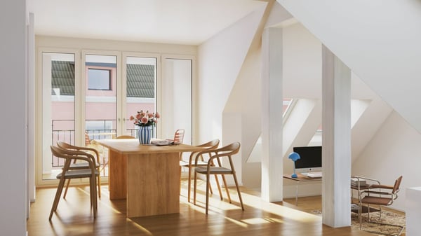 Exklusive Neubau-Maisonettewohnung mitten im Kreis 4 1