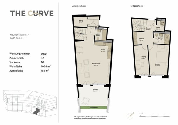 Maisonettewohnung mit privatem Aussenbereich in ruhiger Umgebung 6