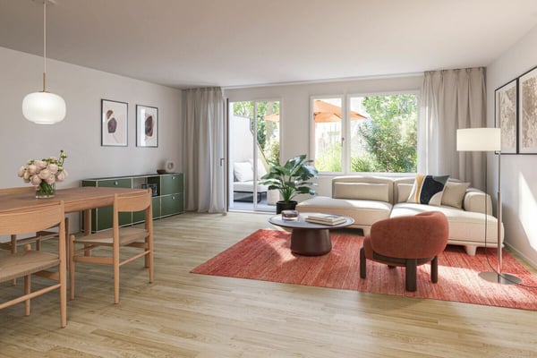 Maisonettewohnung mit privatem Aussenbereich in ruhiger Umgebung 2