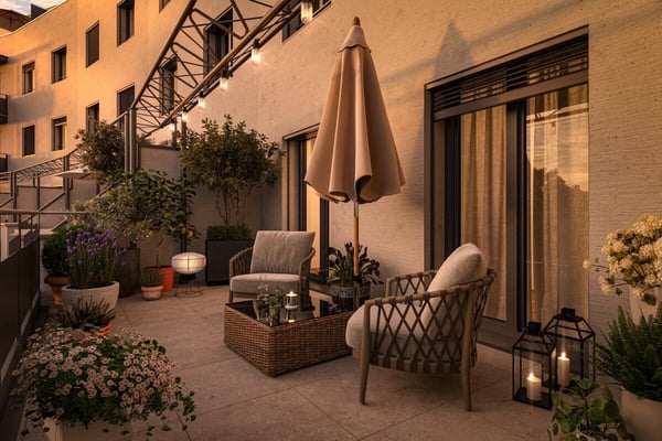 Exklusive Attikawohnung mit zwei Sonnenterrassen 1