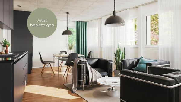 Stilvoll wohnen: Exklusive 3.5-Zimmer-Wohnung mit Loggia