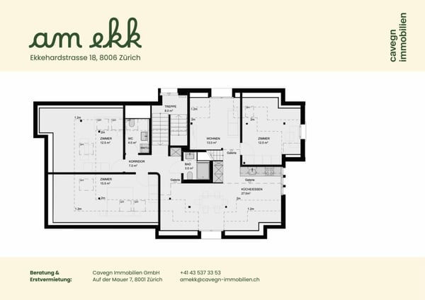 Exklusive 4.5-Zimmer-Maisonette mit privater Dachterrasse und Weitblick 7