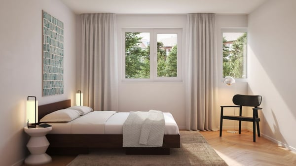 Gartenwohnung mit grossem Sitzplatz im beliebten Kreis 3 5