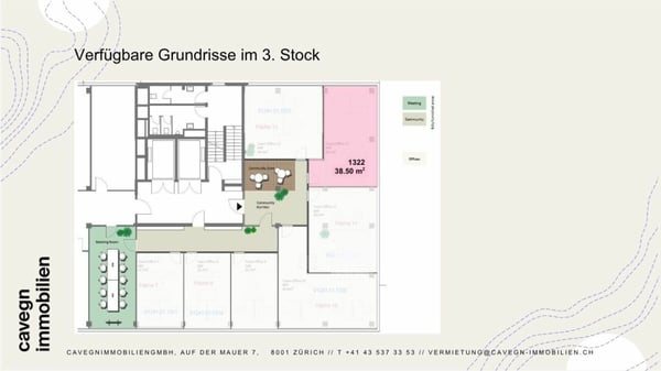Attraktive Büro- und Gewerbeflächen an bester Lage von Regensdorf 9
