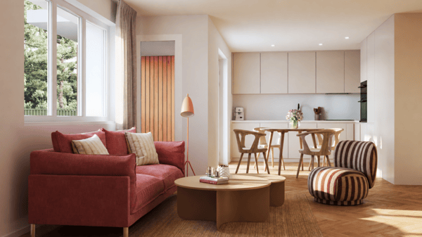 Urban & naturnah: Maisonette-Wohnung im HERBIE Wiedikon 1