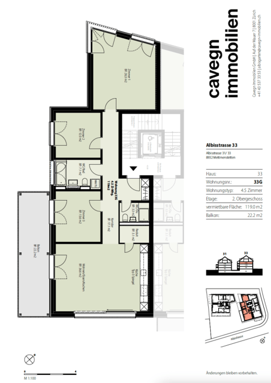 Moderne 4.5 Zimmer-Wohnung mit Weitblick 10