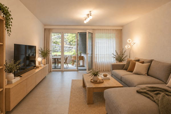 3.5-Zimmer-Gartenwohnung mit lauschigem Sitzplatz mitten in Zürich 3