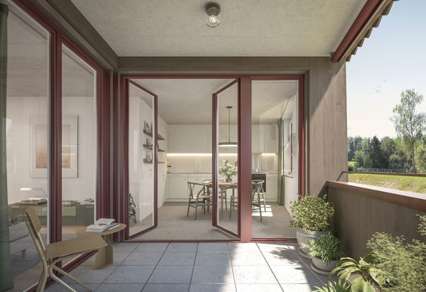 3½-Zimmer-Attikawohnung | Neubau 3
