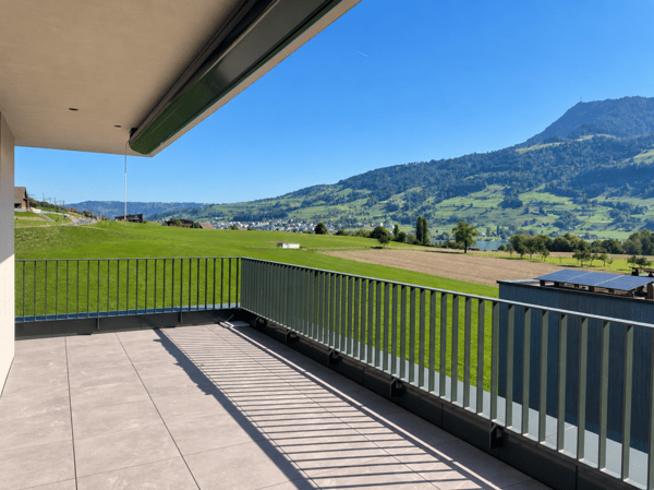 Neubau - 3.5-Zimmer-Attikawohnung mit spektakulärer See- und Alpensicht 2