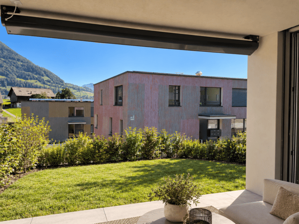 3.5-Zimmer-Gartenwohnung mit 118 m² Wohnkomfort - Erstbezug in Merlischachen