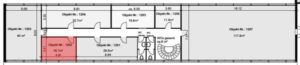Kleine Büro- und Gewerbefläche zu vermieten 5