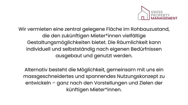 Zentrale Fläche mit Potenzial zu vermieten 2