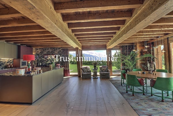 6001. Somptueux Chalet / Crans-Montana 6