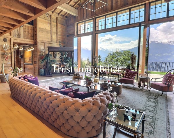 6001. Somptueux Chalet / Crans-Montana 1