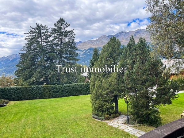 8044. Terrain à bâtir à Crans. Emplacement RARE. 1