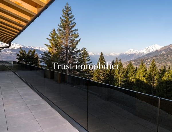 1018. Chalet neuf. Magnifique vue 11