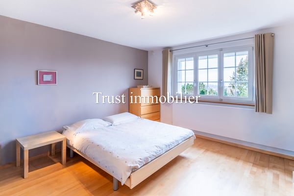 6036. Maison individuelle avec vue panoramique sur le Jura à Cugy 11