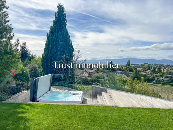 6036. Maison individuelle avec vue panoramique sur le Jura à Cugy 3