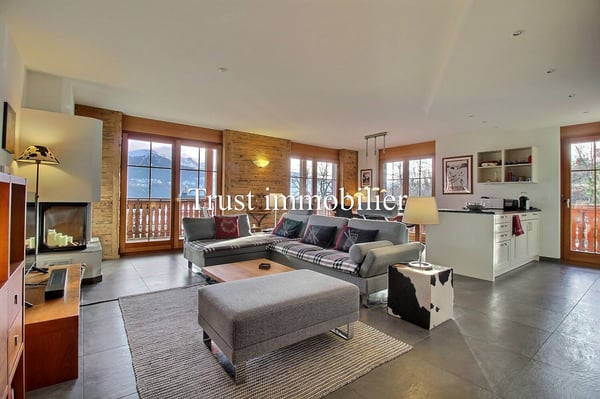 4024. Exclusivité. Superbe appartement de montagne 4