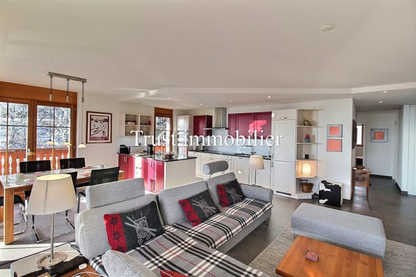 1021. Exclusivité. Superbe appartement de montagne 11
