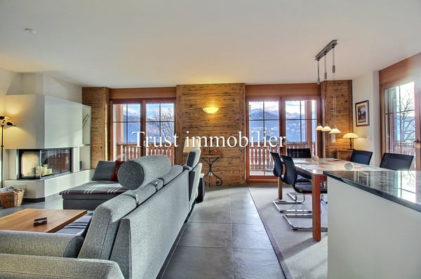 4024. Exclusivité. Superbe appartement de montagne 4