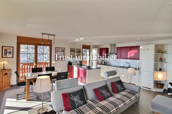 1021. Exclusivité. Superbe appartement de montagne 13