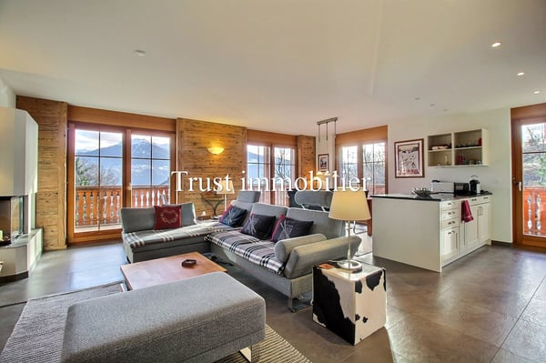 4024. Exclusivité. Superbe appartement de montagne 3