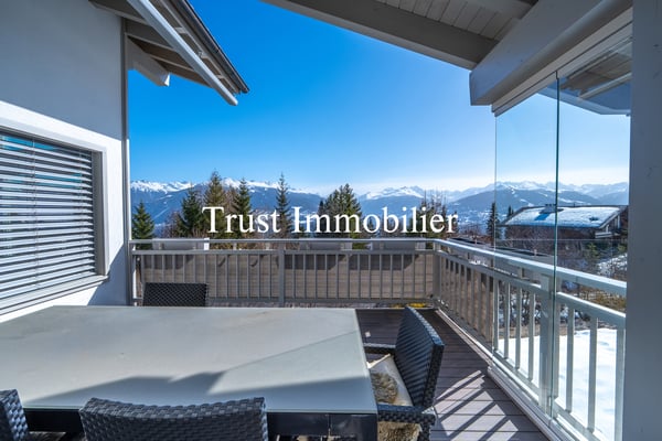 6022.Chalet contemporain lumineux avec vue panoramique, Mayens d'Arbaz 3