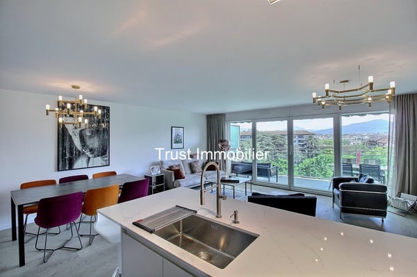 4001. Duplex attique rénové avec vue panoramique - Immeuble moderne 3