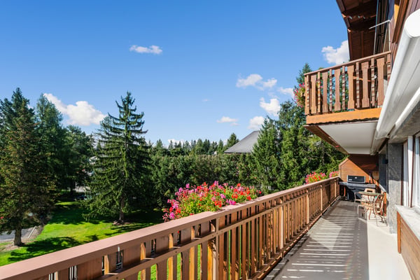 4006. Appartement 1.5pcs de standing, proche centre Crans 4