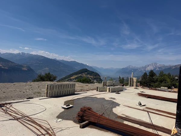 6000.Vue panoramique / Projet Chalet à vendre à Sergnou /Crans-Montana 11