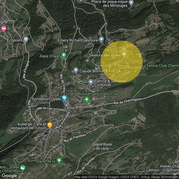 6000.Vue panoramique / Projet Chalet à vendre à Sergnou /Crans-Montana 13