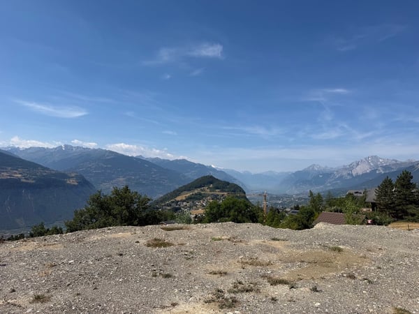 6000.Vue panoramique / Projet Chalet à vendre à Sergnou /Crans-Montana 7