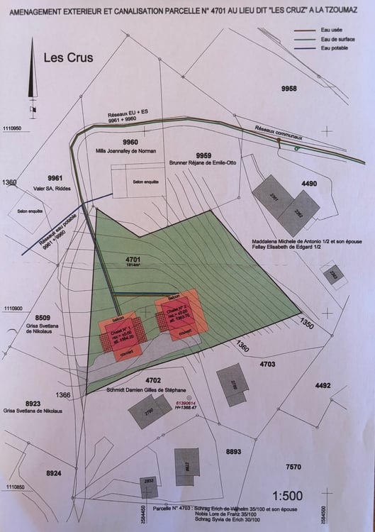 Grande Parcelle prête à accueillir votre futur chalet à La Tzoumaz 6