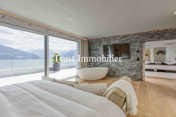 6006. RARE. Villa d'exception avec vue sur les Alpes (Ayent) 9