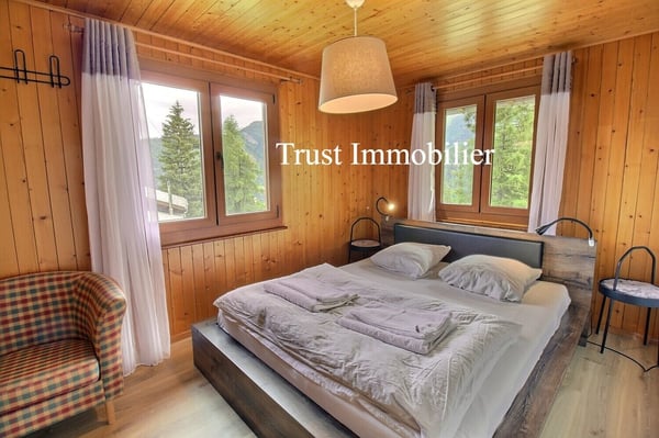 Chalet de 3.5 pièces un véritable refuge alpin au coeur de La Tzoumaz 4