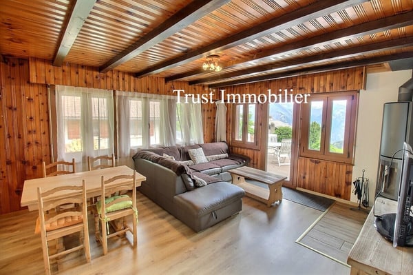 Chalet de 3.5 pièces un véritable refuge alpin au coeur de La Tzoumaz 3