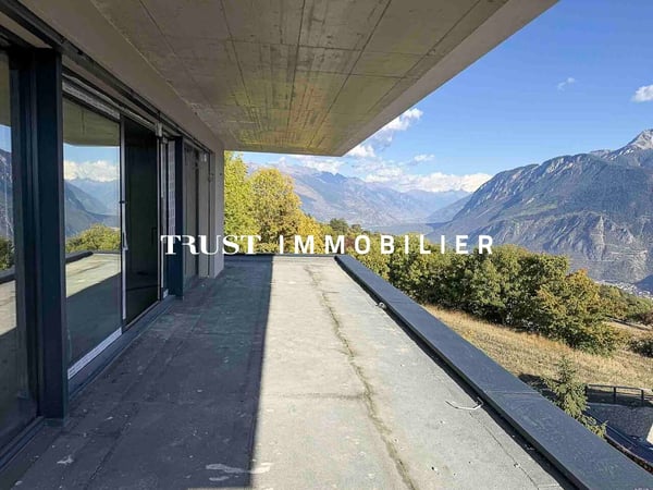6003. Maison moderne neuve à Chermignon d'en Haut