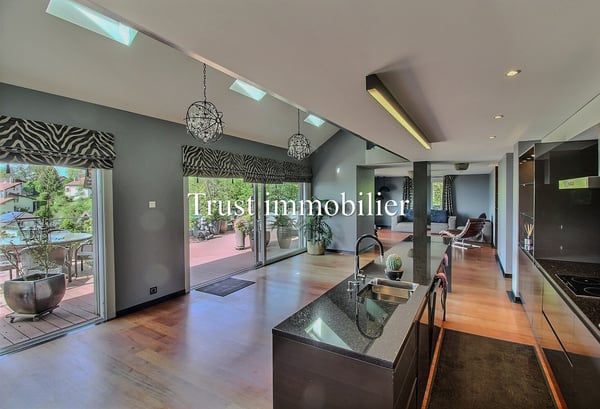 3.58.EG Spacieux duplex - Vue panoramique lac et montagnes, Vevey 6