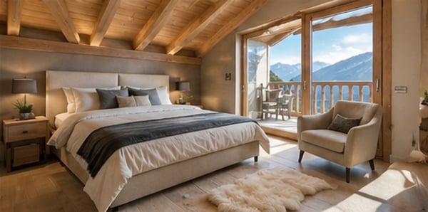 LA TZOUMAZ - Chalet de prestige Myosotis avec vue dégagée 4