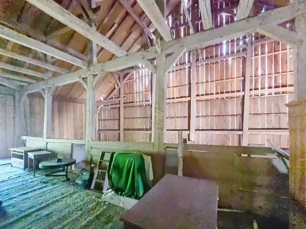 BRENLES, Ferme 5.5 p. de 1851 à rénover avec terrain agricole de 6000m2 potentiel. 9