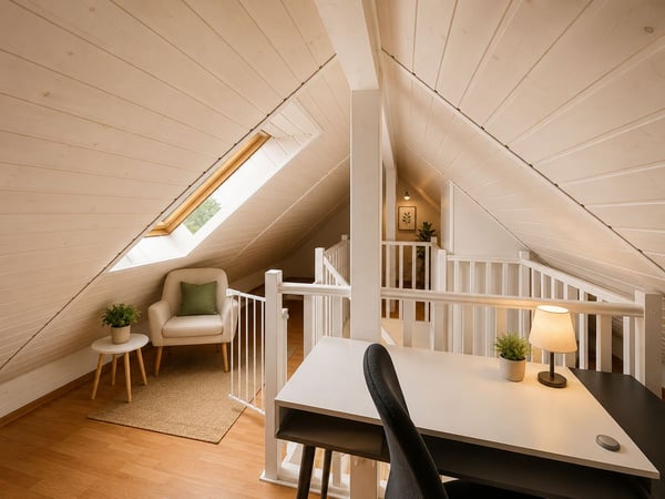EPALINGES - EXCLUSIVITÉ PORTES OUVERTES    appartement 4.5 pces avec ample mezzanine 7