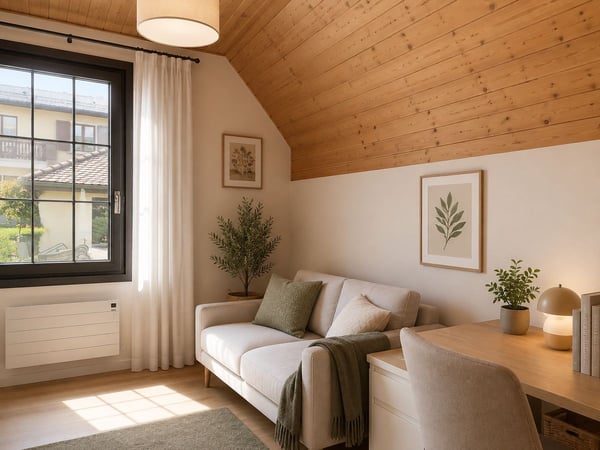 LE MONT-SUR-LAUSANNE - Maison jumelle avec jardin et potentiel de rénovation 6
