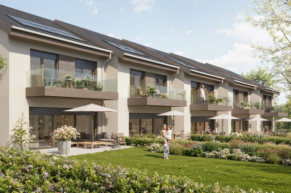 MONTHEROD - Nouvelle promotion de 5 villas contiguë - Villa A & E